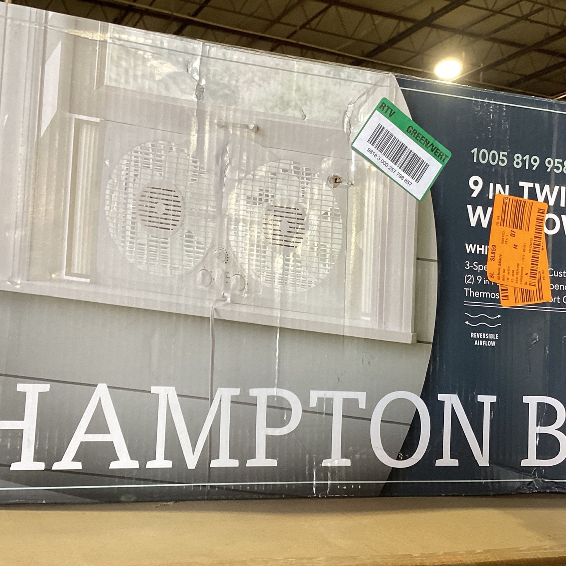 Hampton Bay Window Fan for Sale in Phoenix, AZ OfferUp