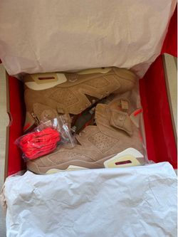 Travis Scott Jordan 6 Retro Mens Size 8 Deadstock