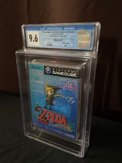 CGC 9.6 Sealed The Legend of Zelda: Baton of Winds (Wind Waker) Japanese GameCube
