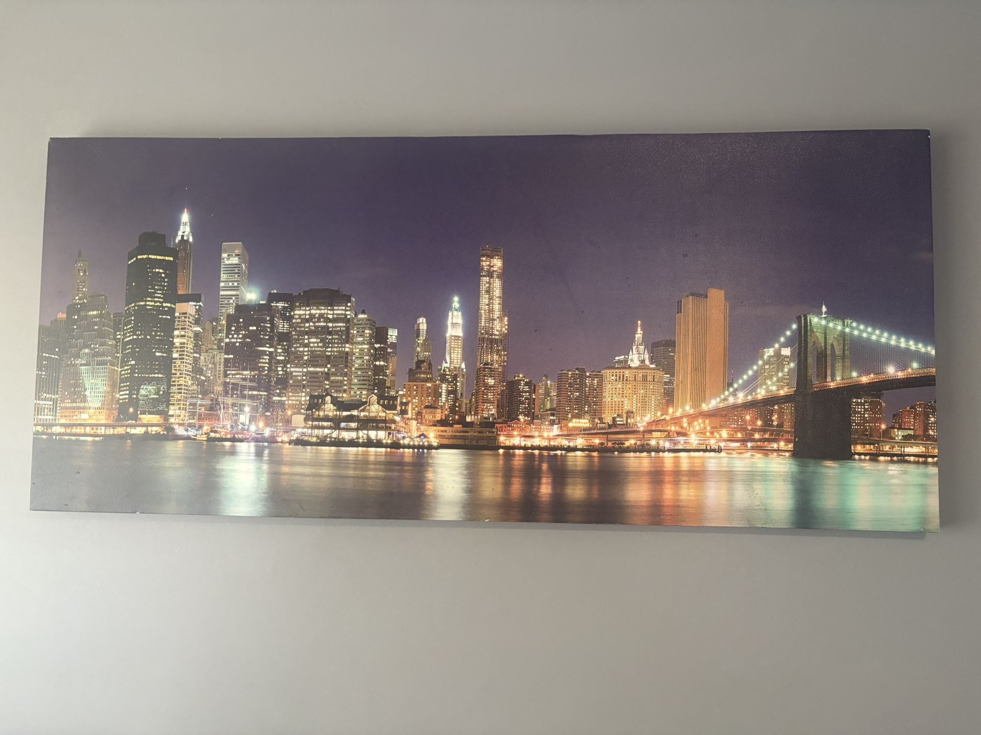 🌆 City Skyline Canvas Print (New York)