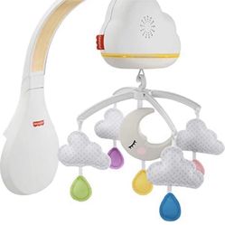 Fisher-Price, Calming Clouds - Newborn to Infant Crib Sound Machine, Multicolor