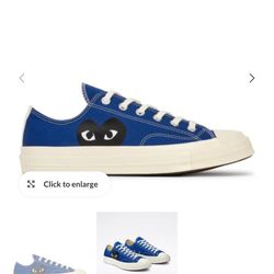 COMME des GARCONS converse sneaker *in box*