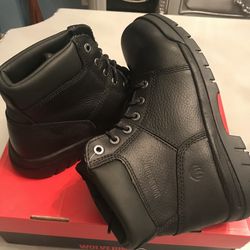 Wolverines Steel Toe Size 10.5 Water Proof New 