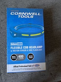 Cornwell Tools blueION Flexible COB Headlamp, model CBI4020