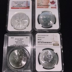1 Ounce Silver Coin