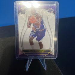 Panini Totally Certified Karl Malone /25 White Mirror
