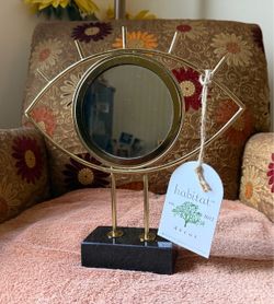 Eye Lash Mirror with marble base