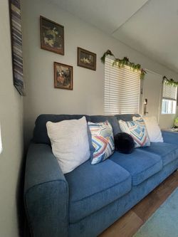 Ashley Blue Sofa