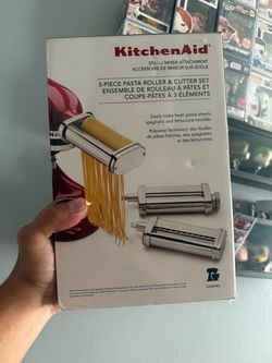 KitchenAid Stand Mixer Attachment 3 Piece Pasta Roller & Cutter Set