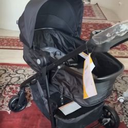 Safety First Grow And Go Flex Bassinet Stroller