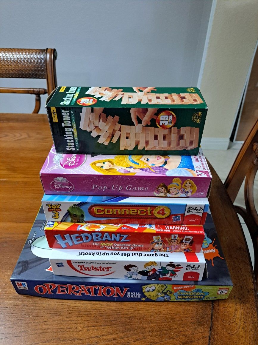 Board games- all for $20