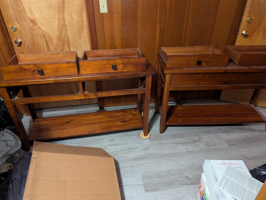 2 Console Tables