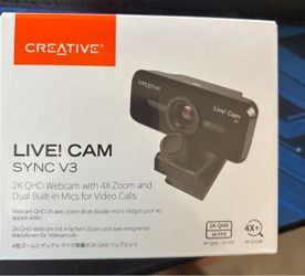 Creative Live! Cam Sync V3 2K Webcam