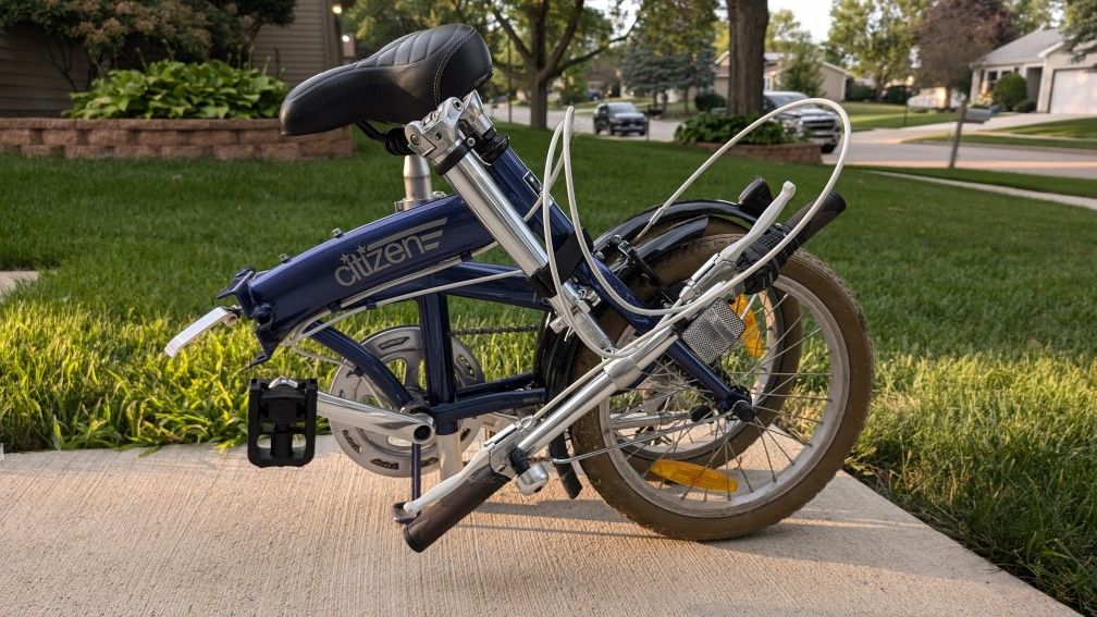 TOKYO Citizen Bike 16" 6-speed Folding Bike with Ultra-Portable Frame

