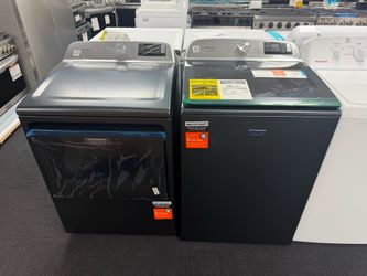 New Maytag top load washer set
