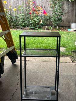 Rustic side table
