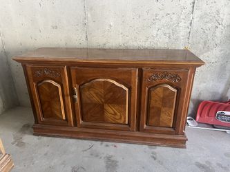 Wood Vintage Dressor