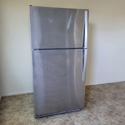 Stainless Steel Refrigerator $200