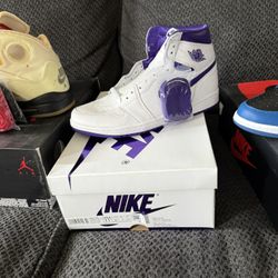 Air Jordan 1 Court Purple