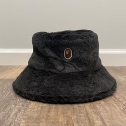 BAPE Neon Camo Fur Hat Mens