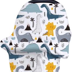 Nursing Cover Breastfeeding Cover, Stretchy Car Seat Cover for Babies