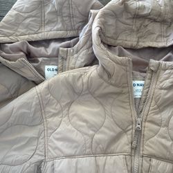 Old navy tan Light Weight jacket Size 6-7