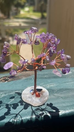 Crystal amethyst tree