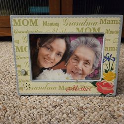 Mother's Day Planet Home Mother Grandma Musical Picture Frame