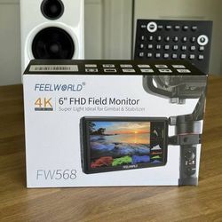 Feelworld FW568 6" DSLR Camera Field Video Monitor 