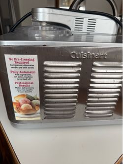 Cuisinart ice cream maker