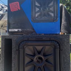 NEW! KICKER L7 10" SUBWOOFER BOX 
