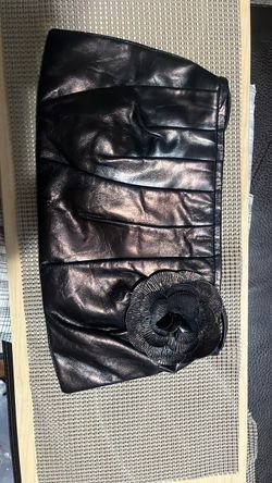 brown hand bag