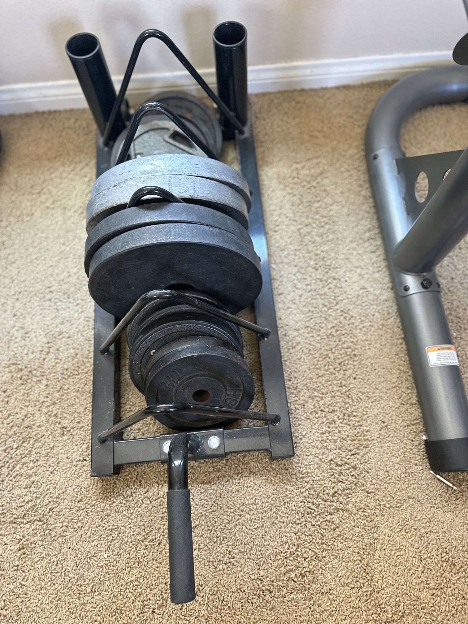Weights Plates! And Holder!