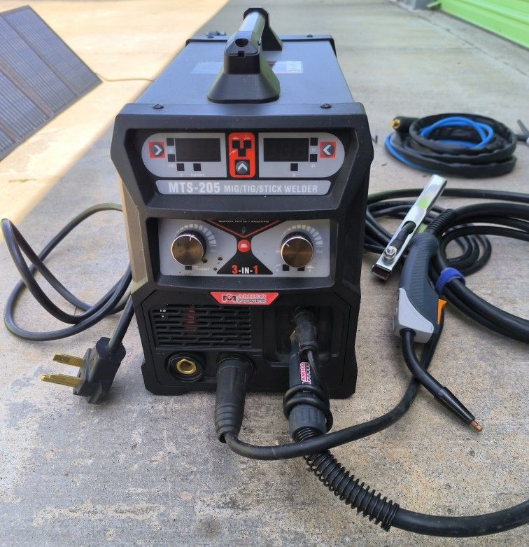 Welder 110v/220v, Mig, Tig, Stick, Digital, 25ft 220v Ext. Cord, Dryer Plug Adapter