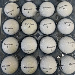 24 Like New TaylorMade Golf Balls As Pictured ⛳️ ——— 