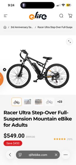 Qlife EBike Racer