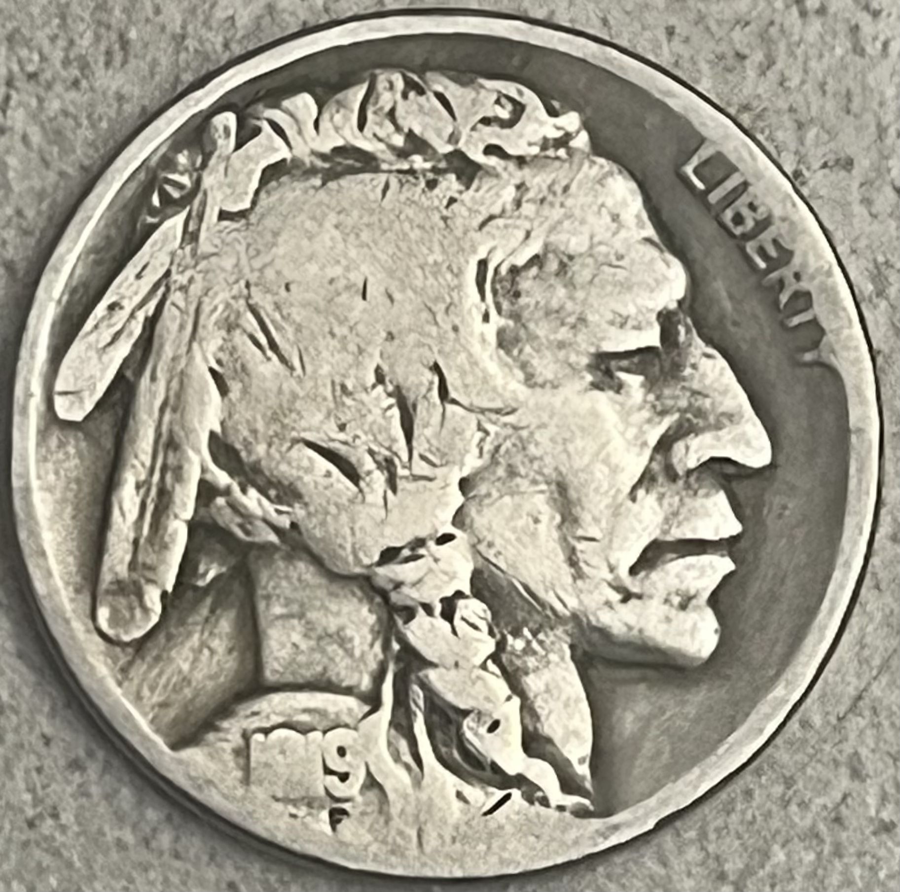 1919 Buffalo Nickel