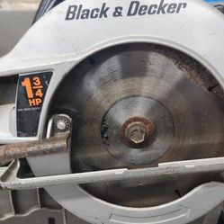 Black and decker skill Saw