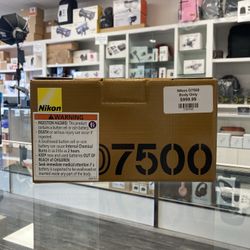 Nikon D7500 Body Only (SALE) 03/18