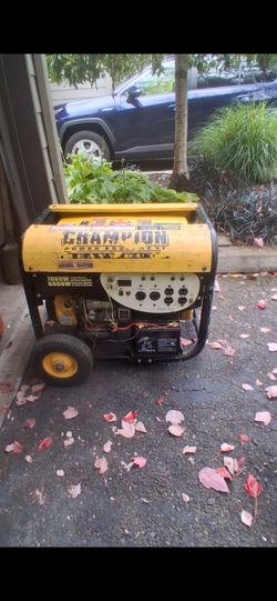 6000 w generator $300