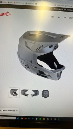 Leatt Gravity 2.0 MTB bicycle Helmet size Large