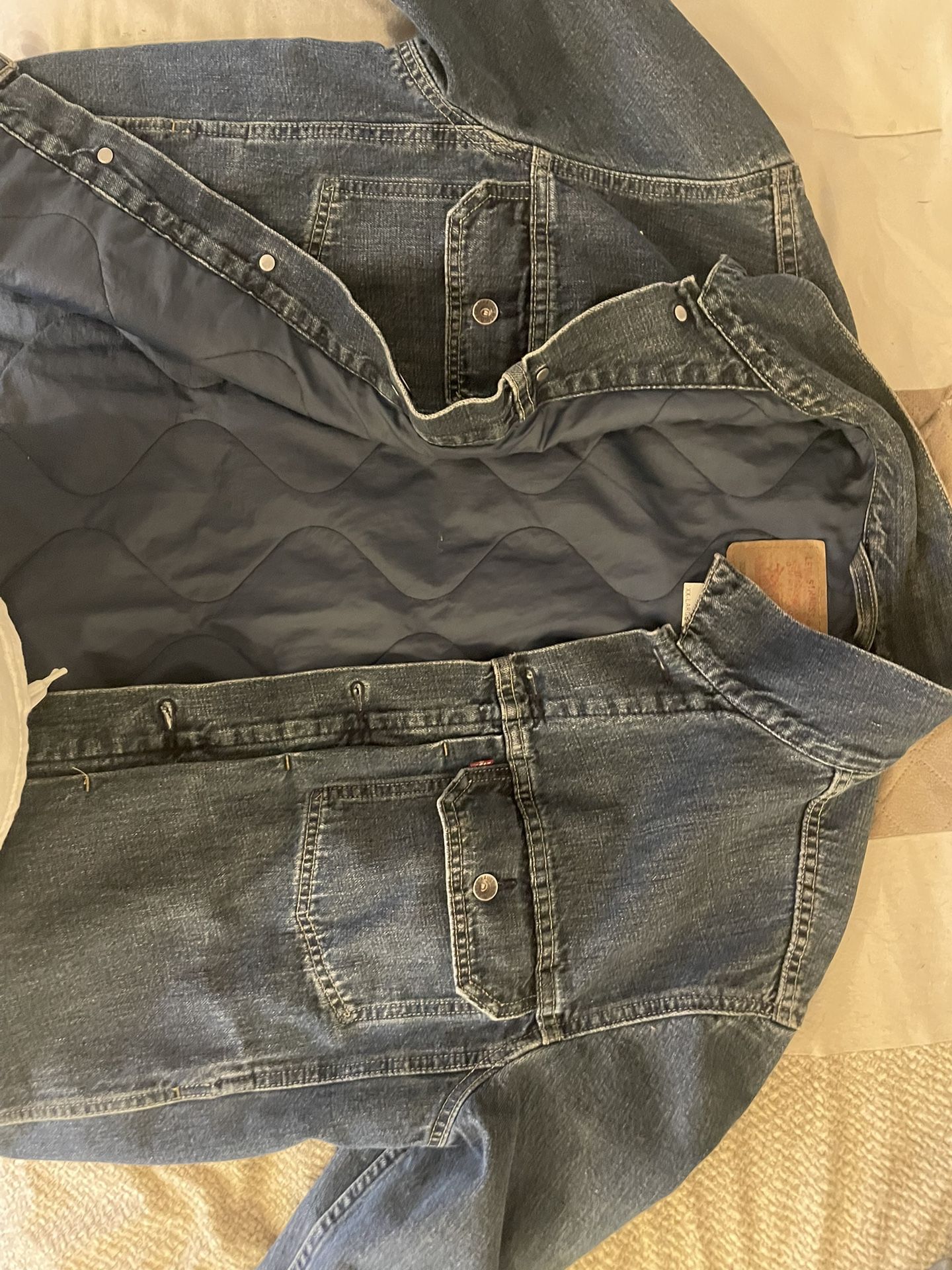 Levi’s Vintage Silk Lined Heavy Jean Jacket