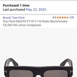 Tom Ford Sunglasses First $100