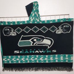 Seattle Seahawks Hooded Poncho 
