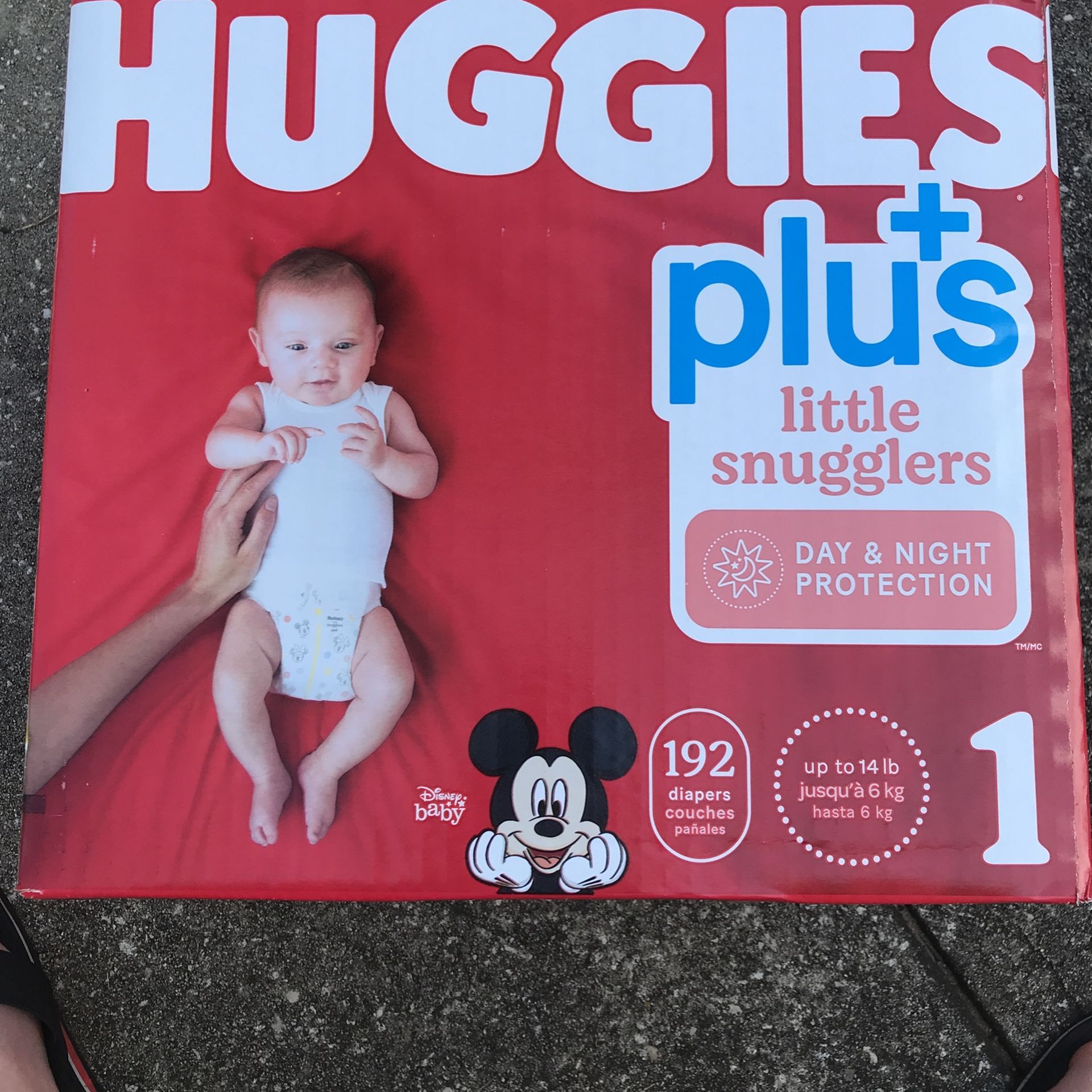 Size 1 Huggies Diapers Little Snugglers