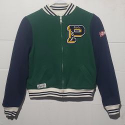 Polo Ralph Lauren Reversible Fleece Jacket  boys size  Large -12/14 yrs