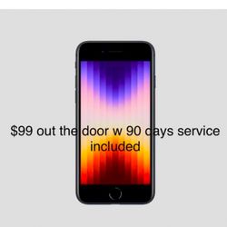 Apple iPhone Se3 With Unlimited Everything Included For 3 Month 