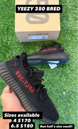 YEEZY 350 BRED 4 & 6.5