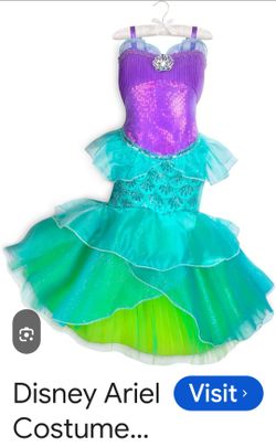 This is a Disney Store Ariel Little Mermaid Costume