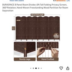 8 Panels Room Divider